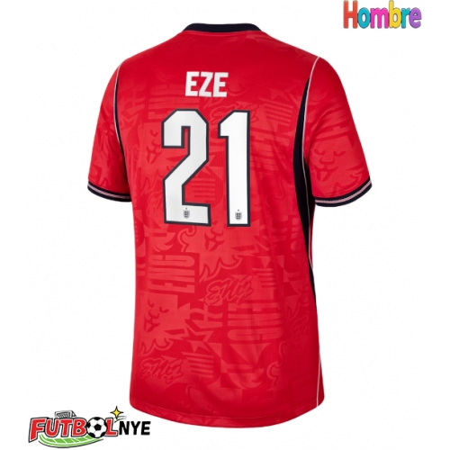 Camiseta Inglaterra Eberechi Eze #21 Visitante Equipación Mundial 2026 manga corta